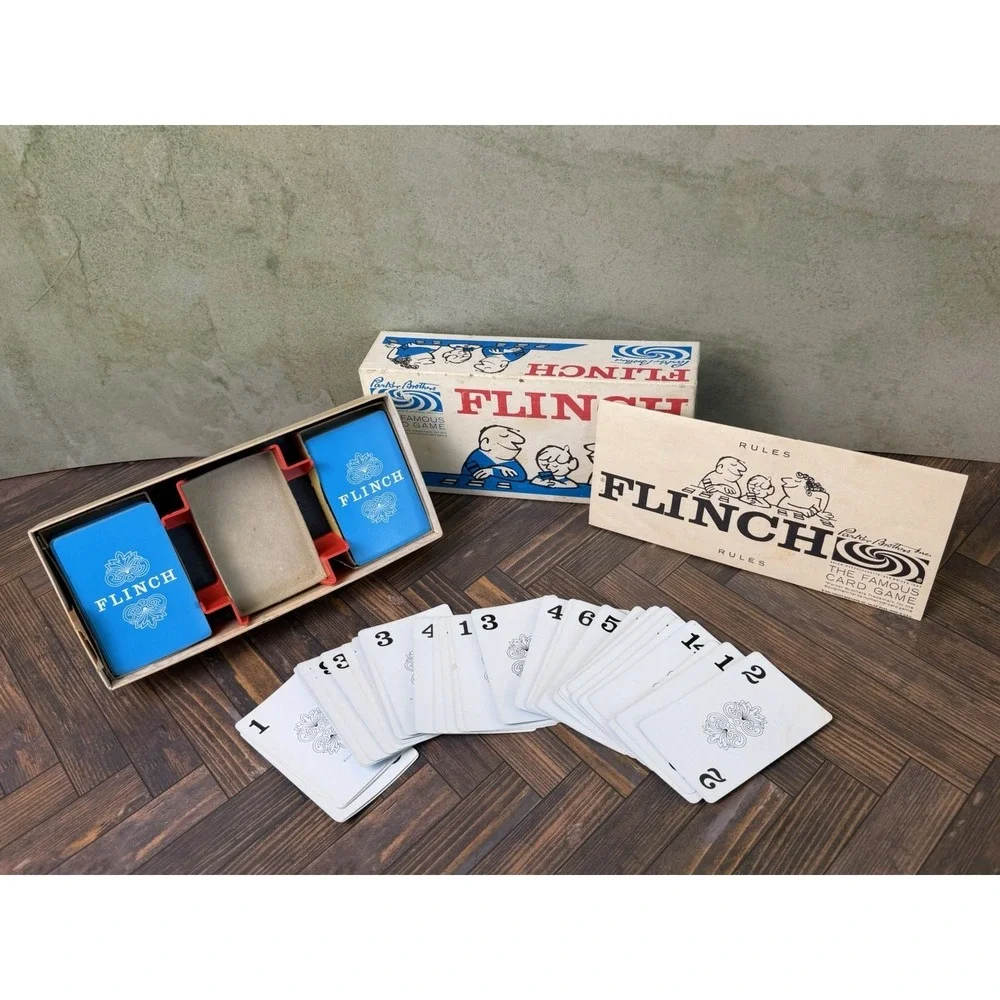 Vintage Flinch (1963) Card Game - Parker Brothers - Complete